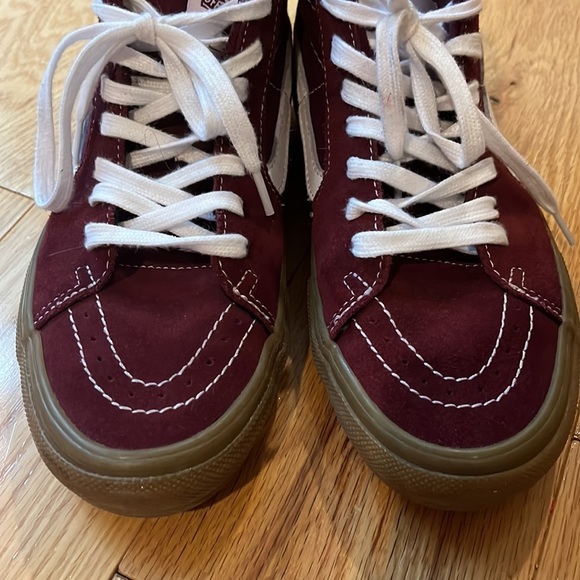 New Vans Skate Sk8 Hi~Royal Gum Pop Crush sneakers 6 - Picture 13 of 13